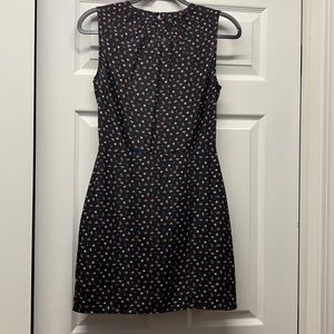 Zara Open Back Floral Mini Dress - Size S